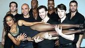 Chicago Givens O'Hurley Press Event - Robin Givens and boys