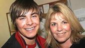 On Valentine's weekend, Zac Efron brought his mom, Starla, to Broadway's Avenue Q.