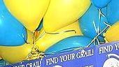Spamalot First Anniversary Coconuts Event - baloons - posters