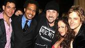 Justin Johnson, Mark Richard Ford, Joey Fatone,Karmine Alers and Tim Howar.