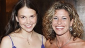 Actress pal Rachelle Rak joins Sutton’s post-show celebration.