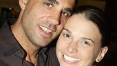Trust us: Bobby Cannavale offered warm support to Sutton Foster.