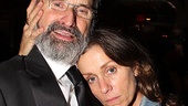 Tony winner Frances McDormand cozies up to her Good People director Daniel Sullivan. 
