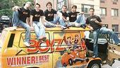 Photo Op - Altar Boyz New Van - guys on van