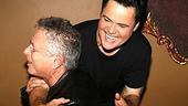 Photo Op - Alan Menken Preps Donny Osmond for Beauty and the Beast - Donny Osmond - Alan Menken (laughing)