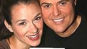 Photo Op - Alan Menken Preps Donny Osmond for Beauty and the Beast - Donny Osmond - Sarah Uriarte Berry (holding Playbill)