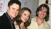 Photo Op - Donny Osmond Portrait at Tonys DiNapoli - Donny Osmond - Sarah Uriarte Berry - Michael Berry