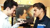 Photo Op - Jersey Boys in SF - Christopher Kale Jones - Deven May (with record album)