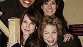 Photo Op - Avenue Q plays 1,500 performance - (with cake) Carmen Ruby Floyd - Ann Sanders - Mary Faber - Jennifer Barnhart