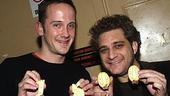 Photo Op - Avenue Q plays 1,500 performance - (with candles) - Jeff Whitty - Jeff Marx