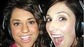 Getting excited to sing, Marissa and Rickiwelcome a new Tracy to the Turnblad sisterhood.