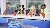 Kristin Chenoweth 2010 – Simon Cowell – Kara DioGuardi – Kristin Chenoweth – Randy Jackson 