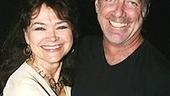 Co-lyricist Scott Wittman brought along Hairspray's original Miss Baltimore Crabs to the party, Linda Hart.
