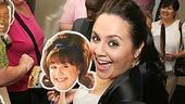 Photo Op - Hairspray sing-a-long launch - Nikki Blonsky (with face fan)