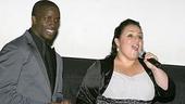 At AMC Lowes Kips Bay Cinema, Elijah Kelleyand Nikki Blonsky greet the crowd.