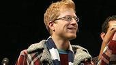 As Mark, Anthony Rapp takes a bow.