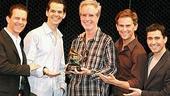 Jersey Boys Gets the Grammy - Christian Hoff - J. Robert Spencer - Bob Gaudio - Daniel Reichard - John Lloyd Young
