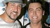 Photo Op - Lance Bass Opens in Hairspray on 5th Anniversary - Joey Fatone - Lance Bass - 1