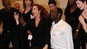 Photo Op - Brian McKnight in Chicago press event - Michelle DeJean - Brian McKnight - cast 2