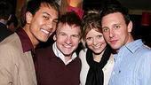 Photo op - Wicked 4th anniversary party - Kenway Hon Wai Kua - Eddie Pendergraft - Chelsea Krombach - Ryan Patrick Kelly