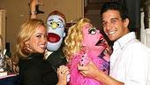 Photo Op - Sabrina Bryan at Avenue Q - Sabrina Bryan - Rod - Lucy the Slut - Mark Ballas