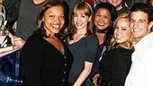 Photo Op - Sabrina Bryan at Avenue Q - Sabrina Bryan - Mark Ballas - cast