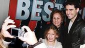 Photo Op - John Lloyd Young Leaves Jersey Boys -  John Lloyd Young (with photo-taking fans)