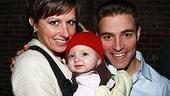 Photo Op - Hairspray holiday party 2007 - Todd Michel Smith - wife - baby