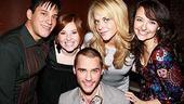 Photo Op - Hairspray holiday party 2007 - Nicholas Rodriguez - Shannon Durig - Ashley Spencer - Nikki Scalera - Josh Strickland