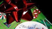 Photo Op - Holidays at Jersey Boys - Michael Longoria's gift