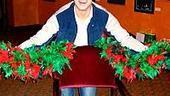 Photo Op - Holidays at Jersey Boys - Michael Longoria (presenting the chair)
