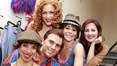 Daniel Reichard's final performance in Jersey Boys - Jennifer Naimo - Erica Piccininni - Daniel Reichard - Sara Schmidt - Heather Ferguson