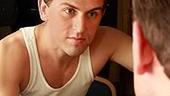 Daniel Reichard's final performance in Jersey Boys - Daniel Reichard (combing hair)