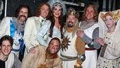 Clay Aiken opens in Spamalot - Brad Oscar - Clay Aiken - Hannah Waddingham - Jonathan Hadary - Christopher Sieber - Tom Deckman - Rick Holmes - David Hibbard