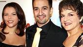 Broadway In the Heights Opening - Lin-Manuel Miranda - Priscilla Lopez - girlfriend Vanessa