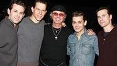 Dion at Jersey Boys - Dion - Eric Gutman - Christian Hoff - Michael Longoria - Dominic Nolfi 