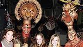 Diane Lane at Lion King - Diane Lane - daughter Eleanor - Nathaniel Stampley - Derek Smith 