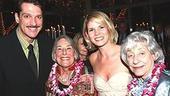 South Pacific opening - Paulo Szot - Kelli O'Hara - Mary Rodgers - Alice Hammerstein Mathias