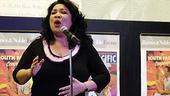 South Pacific CD Signing - Loretta Ables Sayre (singing 2)