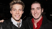 Boys night out!Godspell star Hunter Parrish brought his best guy pal, dancer/choreographer J.C. Shuester out to enjoy the festivities.