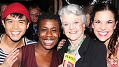Angela Lansbury Makes a Heavenly Backstage Visit at <i>Godspell</i>