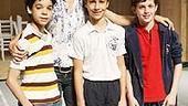 Billy Elliot cast meet and greet - David Alvarez - Kiril Kulish - Trent Kowalik - Haydn Gwynne