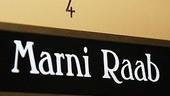 Marni Raab in Phantom of the Opera - name on door