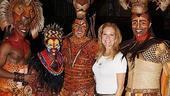 Kathie Lee Gifford and Phil Collins at the Lion King – Kathie Lee Gifford – Dashaun Young – Derek Smith – Nathaniel Stampley – Tshidi Manye