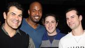 Jersey Boys 3rd Year Celebration – Peter Gregus – Kris Coleman – Dominic Nolfi – Russell Fischer