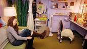 Sutton Foster backstage at Shrek – boots