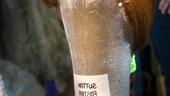 Sutton Foster backstage at Shrek – wig