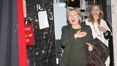 Hillary Clinton at Billy Elliot – entrance