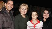 Hillary Clinton at Billy Elliot – Hillary Clinton - David Alvarez – family