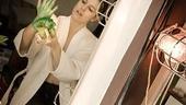 Nicole Parker Backstage at Wicked – hand1